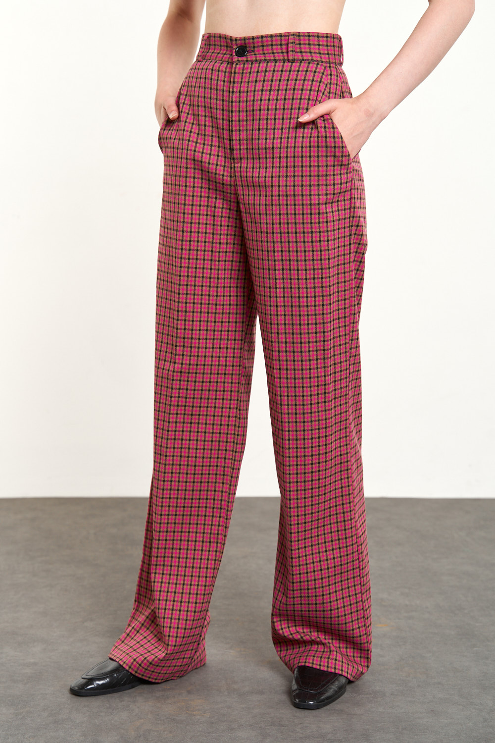 Fuchsia Line Trousers