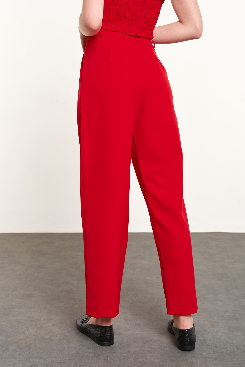 Nora Red Trousers