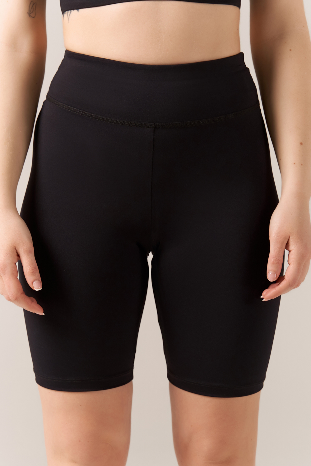 FLWSM x WI Baize Biker - BLACK