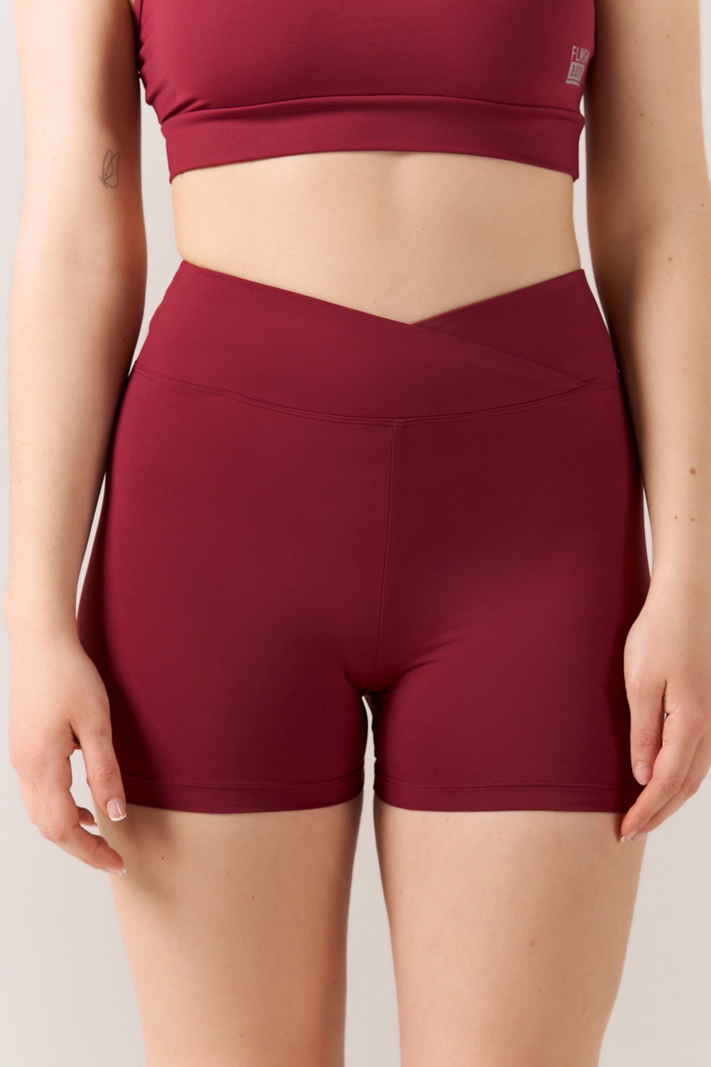 FLWSM x WI Erin Shorts - BORDEAUX